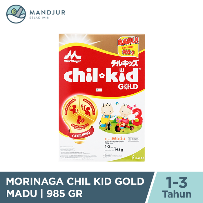 Morinaga Chil Kid Gold Madu 985 Gr