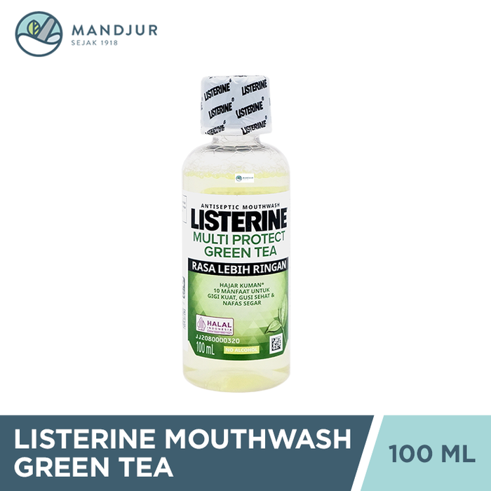 Listerine Multi Protect Green Tea Mouthwash 100 mL