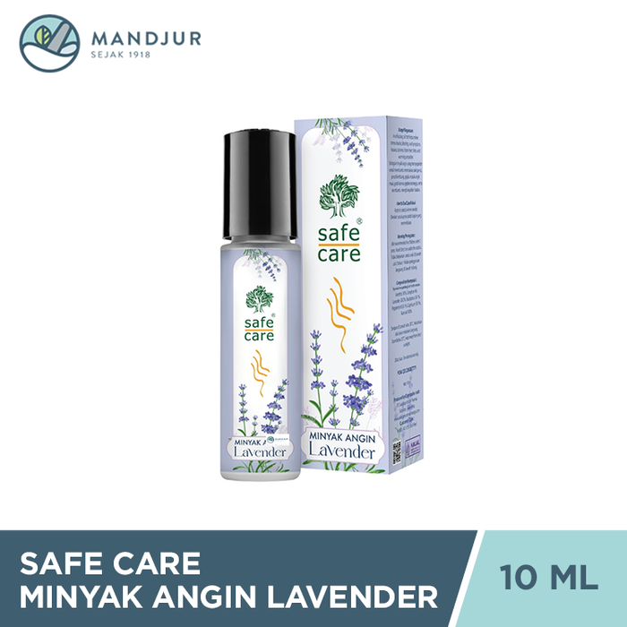 Safe Care Minyak Angin Lavender 10 mL - Meredakan Gejala Masuk Angin