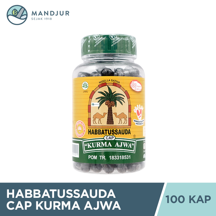 Habbatussauda Cap Kurma Ajwa