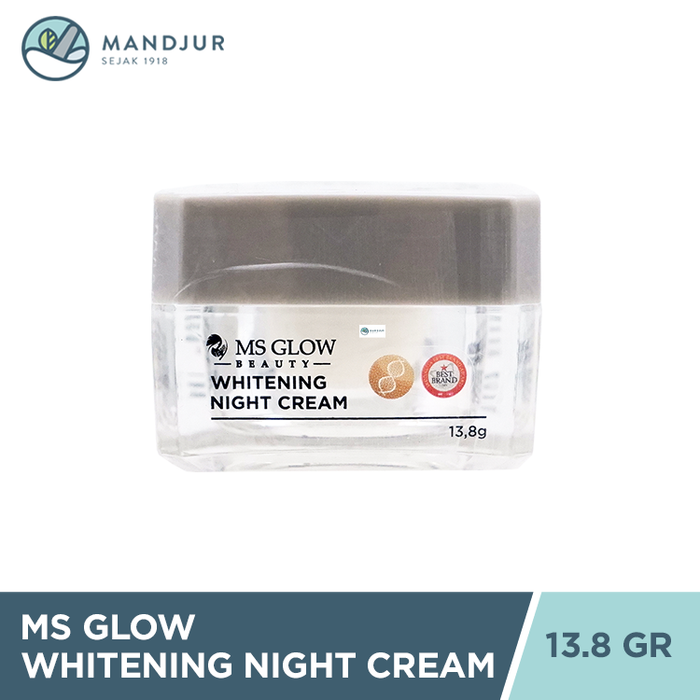 Ms Glow Whitening Night Cream 13.8 Gr