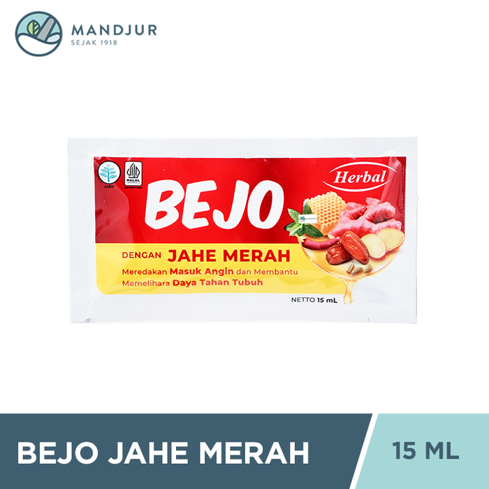 Bejo Jahe Merah Sachet 15 ML