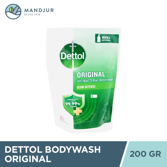 Sabun Mandi Cair Dettol Original - 200 Gram