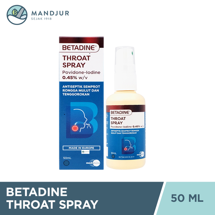 Betadine Throat Spray 50 ML