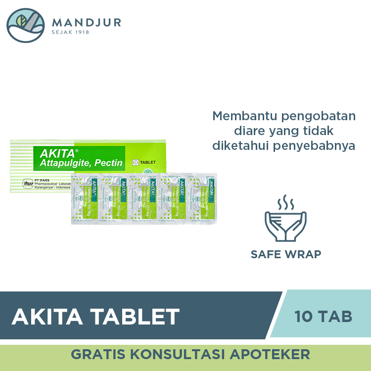 Akita 10 Tablet — Apotek Mandjur