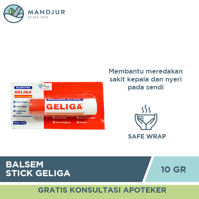 Balsem Stick Geliga - Apotek Mandjur