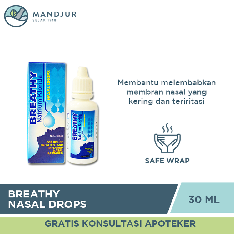 Breathy Nasal Drops 30 Ml — Apotek Mandjur