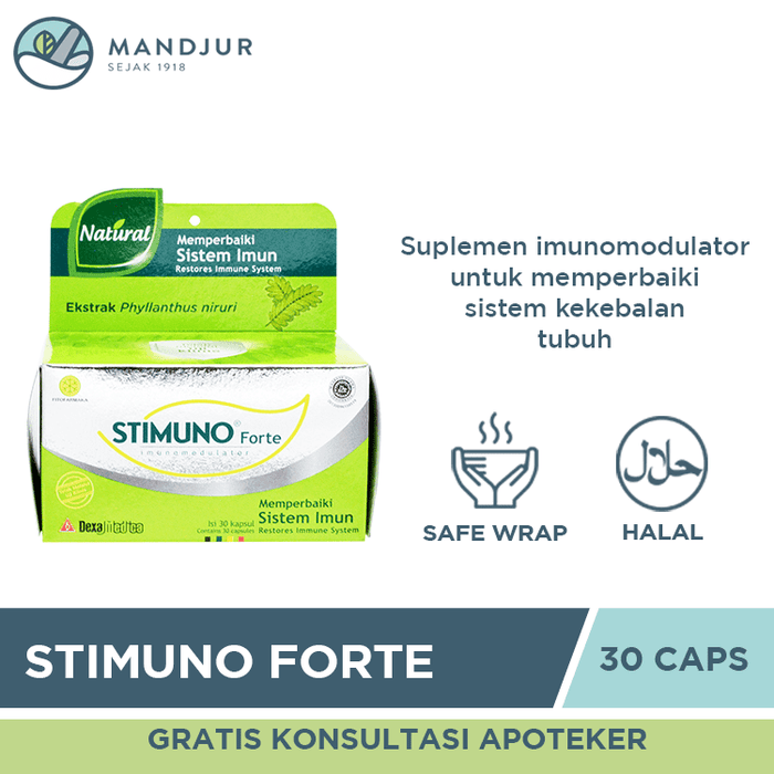 Stimuno Forte Kapsul Isi 30 - Apotek Mandjur