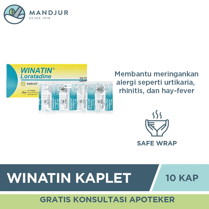 Winatin 10 Kaplet - Apotek Mandjur